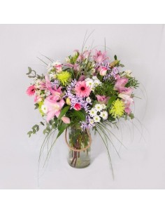 COMPOSICIîN XL DE FLORES CON JARRîN EXTRAVAGANCIA