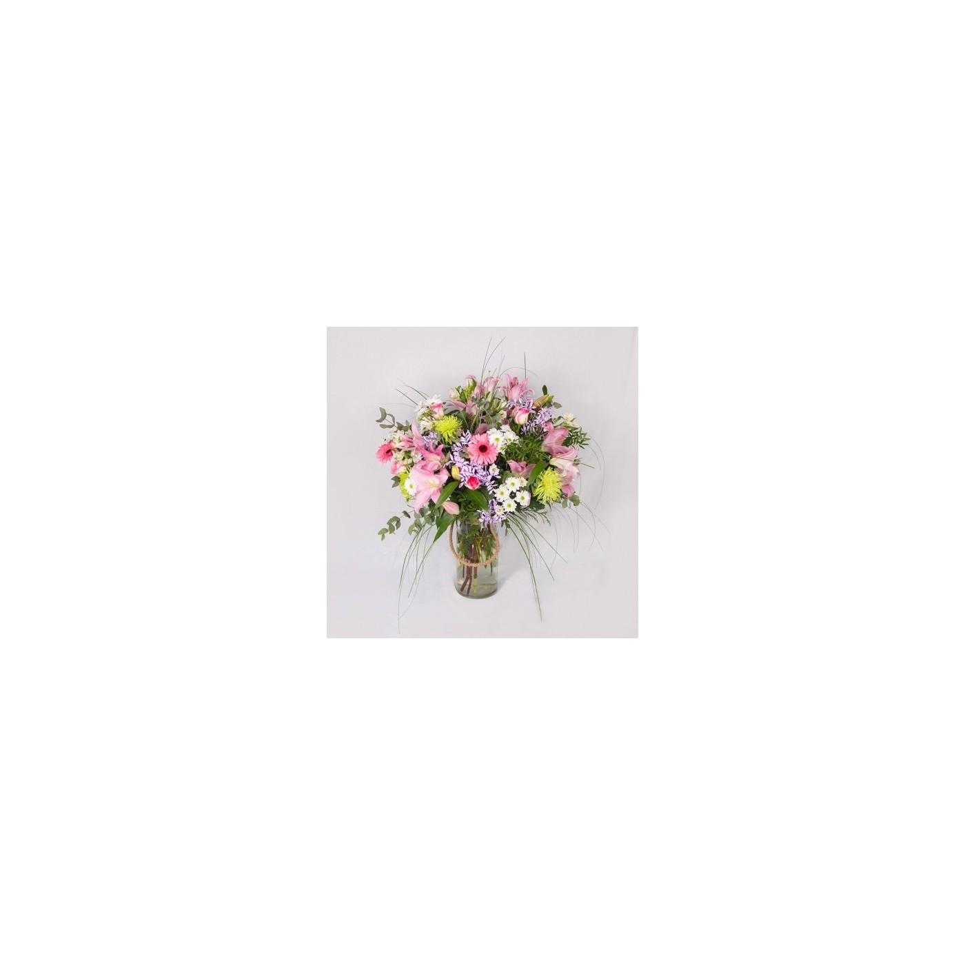 COMPOSICIîN XL DE FLORES CON JARRîN EXTRAVAGANCIA