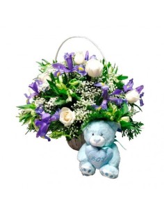 CENTRO FLORAL NIEVE
