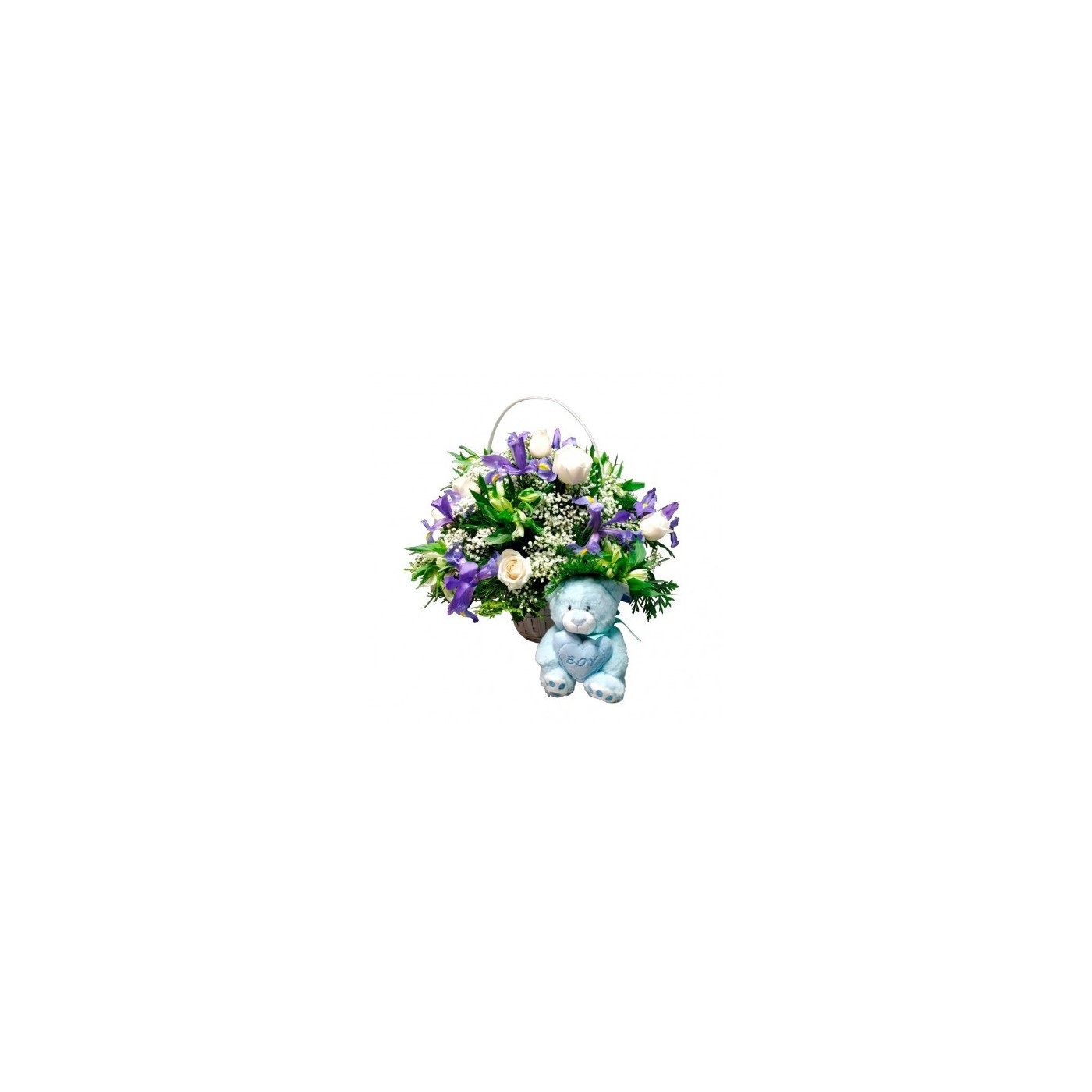 CENTRO FLORAL NIEVE