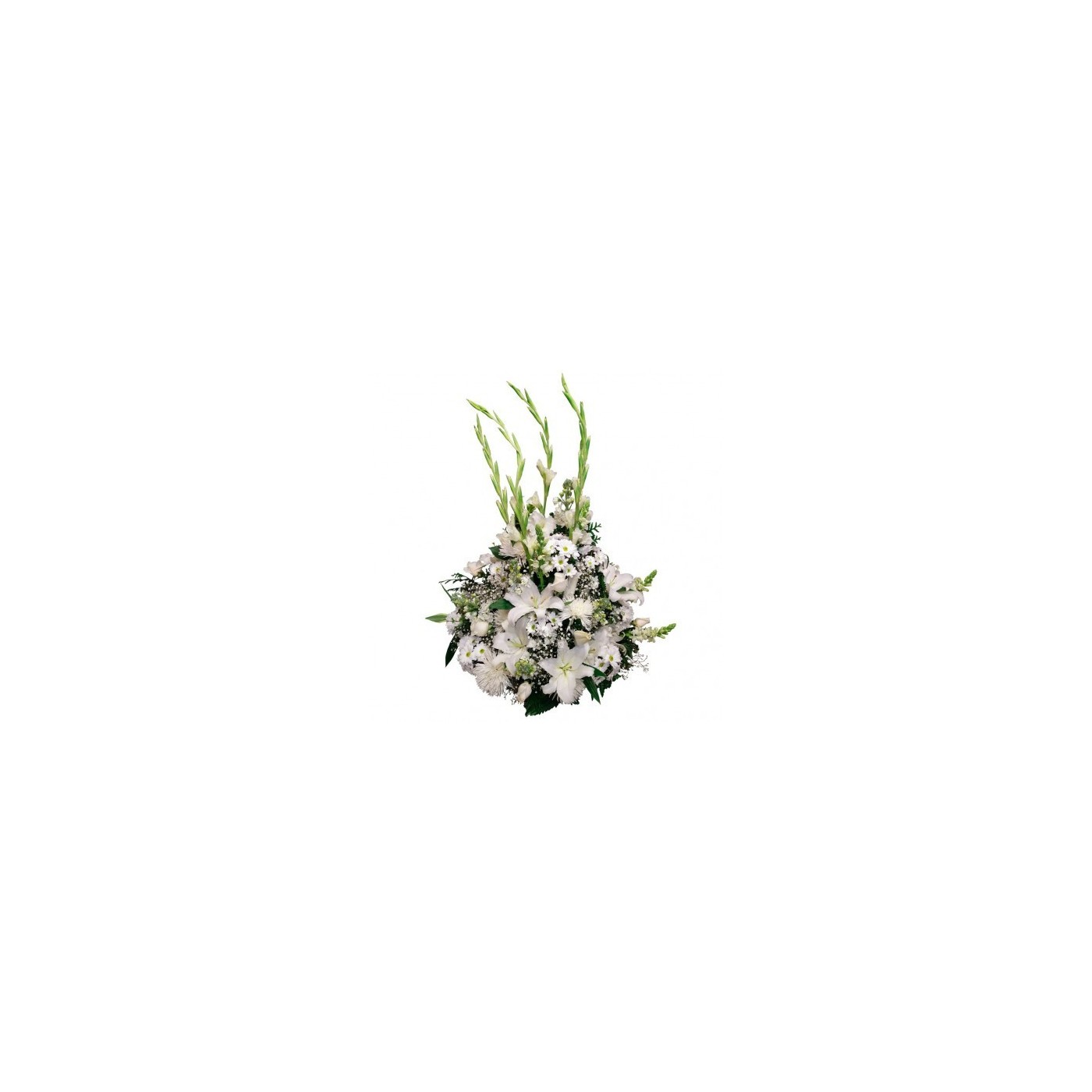 CENTRO DE FLORES LILIUM WHITE