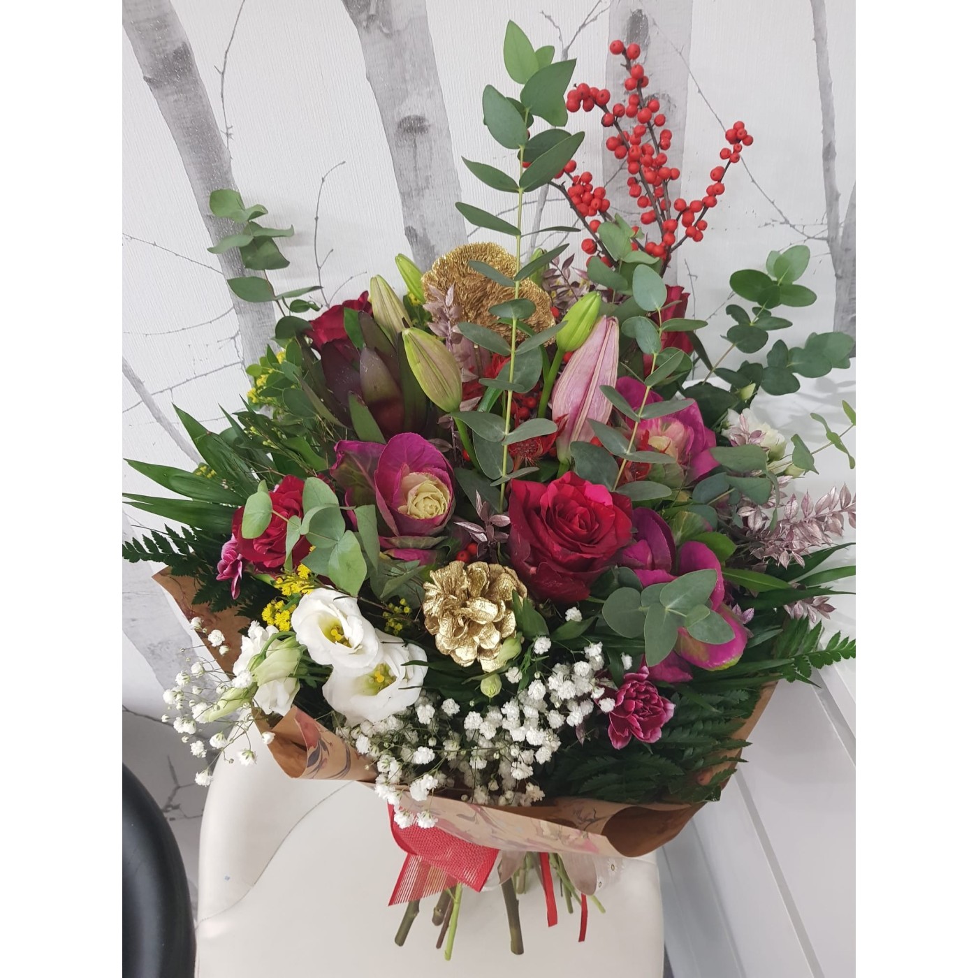 cesta oasis floral